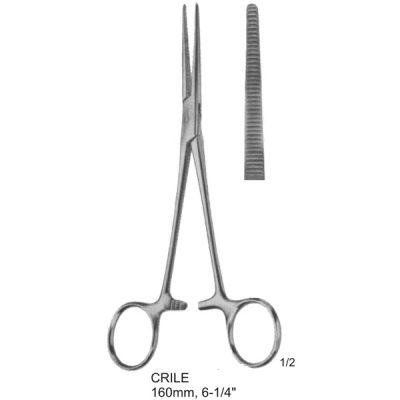 Hemostatic Surgical Forceps 18cm