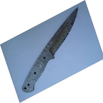 Handmade Stainless Damascus Forging Knife Stock Blade Billet for Custom Knife Making