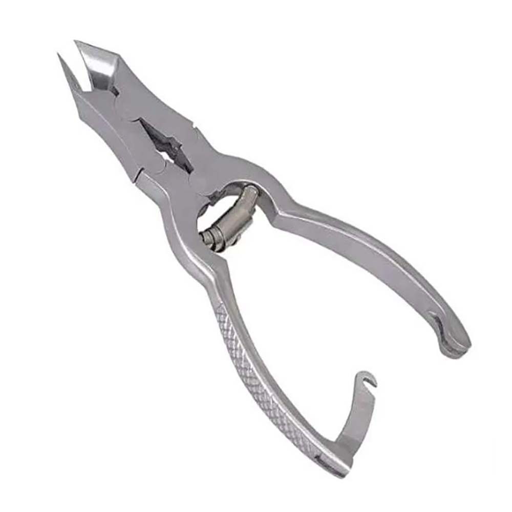 Professional Matt Black Powder Coated Toenail Nipper for Ingrown Nails