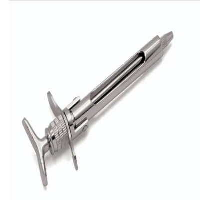 Stainless Steel Dental Syringe – Autoclavable Reusable Anesthetic Cartridge Syringe for Dentists