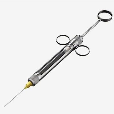 Autoclavable Reusable Anesthetic Cartridge Syringe for Dentists