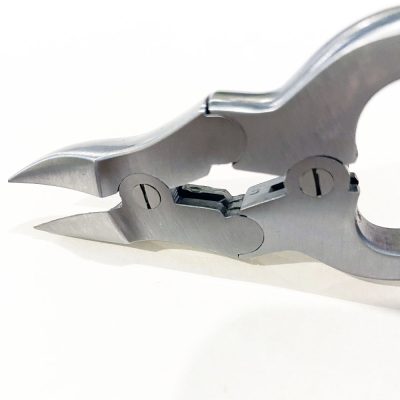 Curved Blade Tip Cantilever Ingrown Toenail Cutter - Mycotic Clipper- Double Action Nail Nipper