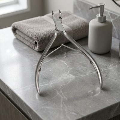 High Carbon Steel Double Spring Cuticle Nail Nipper | Professional Nail Tool